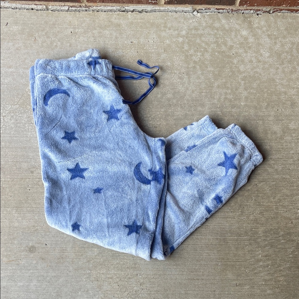 Cozy Blue Star Pajama Pants